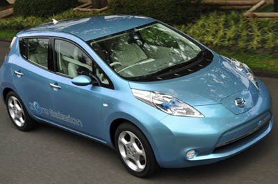 Электромобиль Nissan LEAF